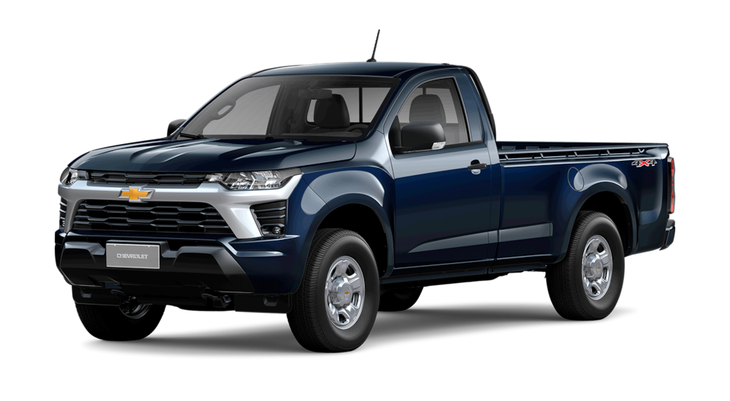 Comprar picape S10 Cabine Simples azul eclipse na Chevrolet